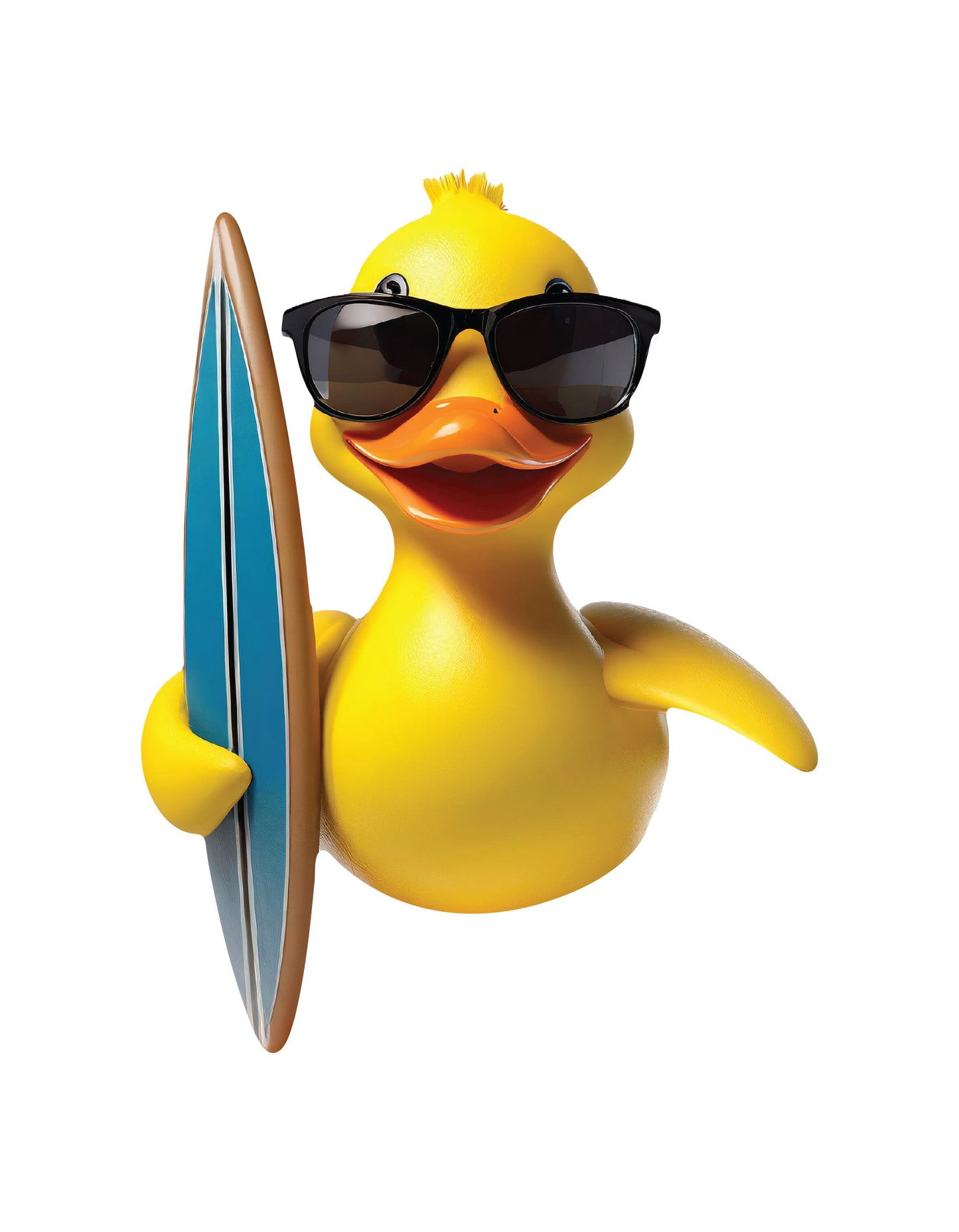 Magnetic Ducks Fits - Surfer Duck